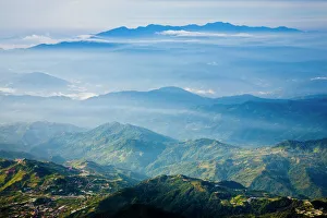Sabah Malaysia, Borneo, Kinabalu National Park. The impressive scenery of the Kinabalu National Park viewed from Sabah Malaysia, Borneo, Kinabalu National Park. The impressive scenery of the Kinabalu National Park viewed from