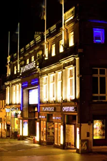 Scotland, Edinburgh, Edinburgh Playhouse. The Edinburgh Playhouse, which originally opened as a cinema in 1929 Scotland, Edinburgh, Edinburgh Playhouse. The Edinburgh Playhouse, which originally opened as a cinema in 1929