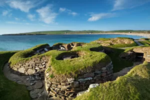 Archaeological Collection: Scotland, Orkney Islands, Skara Brae Prehistoric Village