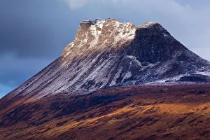 Scotland, Scottish Highlands, Assynt. Stac Pollaidh (also know as Stack Polly Scotland, Scottish Highlands, Assynt. Stac Pollaidh (also know as Stack Polly