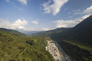 Part of the $300 million, 230 megawatt San Francisco hydroelectric project that extends Part of the $300 million, 230 megawatt San Francisco hydroelectric project that extends