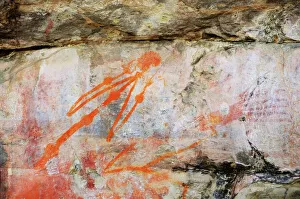 Aboriginal rock art, Ubirr, Kakadu National Park, UNESCO World Heritage Site Aboriginal rock art, Ubirr, Kakadu National Park, UNESCO World Heritage Site