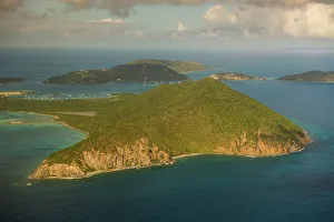 Aerial of Beef Island, British Virgin Islands, West Indies, Caribbean, Central America Aerial of Beef Island, British Virgin Islands, West Indies, Caribbean, Central America