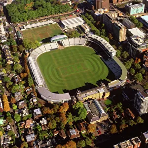 Aerial image of Lords Cricket Ground, St. Johns Wood, London Aerial image of Lords Cricket Ground, St. Johns Wood, London