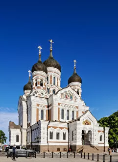 Images Dated 6th April 2022: Alexander Nevsky Cathedral, Old Town, UNESCO World Heritage Site, Tallinn, Estonia, Europe