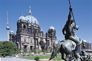 Altes Museum With Berlin Cathedral, Berlin, Germany Altes Museum With Berlin Cathedral, Berlin, Germany