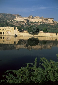 Royal Palaces In India Prints: Amber Palace