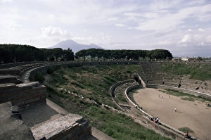 Pompeii Amphitheatre Print