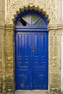 Ancient Door Collection: Ancient door, Old City, UNESCO World Heritage Site, Essaouira, Morocco
