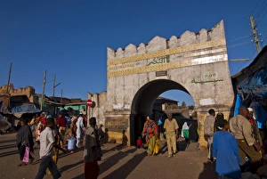The ancient entrance gate of Harar, Ethiopia, Africa The ancient entrance gate of Harar, Ethiopia, Africa