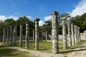 Mayan Ruins Chichen Itza Prints: Ancient Mayan ruins, Chichen Itza, UNESCO World Heritage Site, Yucatan