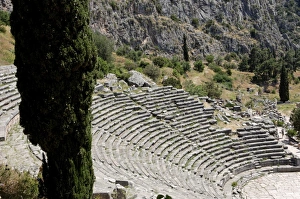 UNESCO Sites In Greece Prints: The Ancient Theater