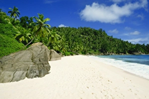 Prints of Anse Intedance, Mahe, Seychelles, Indian Ocean, Africa Seychelles Prints: Anse Intedance Print, Seychelles Beach Scene