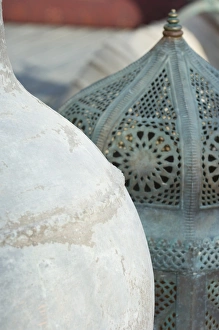 Ornate Metalwork Design Prints: Arabian pots