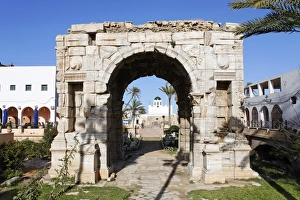 Arch of Marcus Aurelius Print, Tripoli, Libya