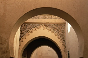 Marrakech Architecture Prints: Architectural detail of arches in the souk