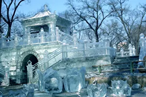 Harbin Ice Sculpture Print