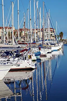 Argeles Port, Argeles sur Mer, Cote Vermeille, Languedoc Roussillon, France, Europe Argeles Port, Argeles sur Mer, Cote Vermeille, Languedoc Roussillon, France, Europe