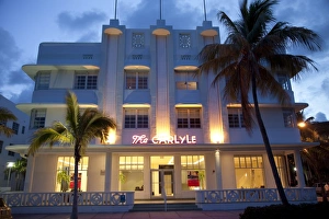 Art deco building in Miami Beach, Florida, United States of America, North America Art deco building in Miami Beach, Florida, United States of America, North America
