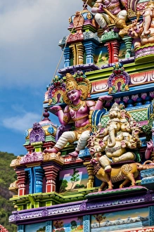 The Arul Mihu Navasakthi Vinayagar Hindu Temple, Victoria, Mahe, Republic of Seychelles The Arul Mihu Navasakthi Vinayagar Hindu Temple, Victoria, Mahe, Republic of Seychelles