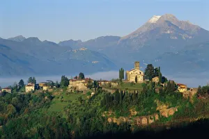Prints of Barga, Tuscany, Italy, Europe Tuscany Prints: Barga Print - Tuscany Landscape