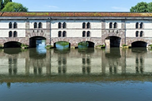 Barrage Vauban, Strasbourg, Alsace, Bas-Rhin Department, France, Europe Barrage Vauban, Strasbourg, Alsace, Bas-Rhin Department, France, Europe