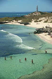 Bathurst Lighthouse, The Basin, Rottnest Island, Perth, Western Australia Bathurst Lighthouse, The Basin, Rottnest Island, Perth, Western Australia