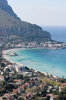 Mondello Bay Pier Print