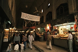 Middle East Cultural Heritage Prints: The bazaar