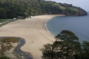 UK Beaches Prints: The beach at Blackpool Sands, Devon, England, United Kingdom, Europe