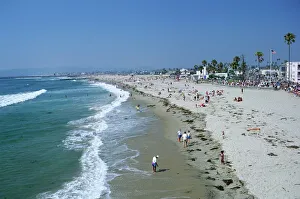 US Travel Destinations Prints: The beach at Ocean Beach