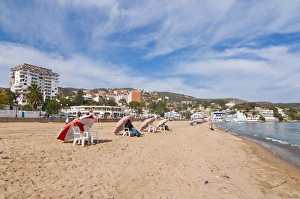 Beach of Rizi Amour, Annaba, Eastern Algeria, North Africa, Africa Beach of Rizi Amour, Annaba, Eastern Algeria, North Africa, Africa