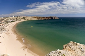 Europe Travel Destination Guide Prints: A beach at Sagres