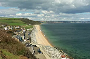 Prints of Beesands, South Devon, England, United Kingdom, Europe Devon Prints: Beesands, South Devon Print in Colour