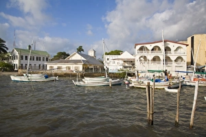 Belize Harbour, Belize City, Belize, Central America Belize Harbour, Belize City, Belize, Central America