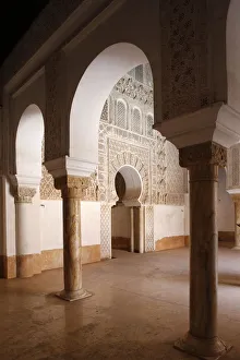 Ben Youssef Medersa, the largest Medersa in Morocco, originally a religious school Ben Youssef Medersa, the largest Medersa in Morocco, originally a religious school