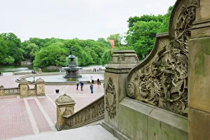 Bethesda Fountain and Terrace, Central Park, Manhattan, New York City, New York Bethesda Fountain and Terrace, Central Park, Manhattan, New York City, New York