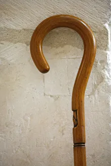 Bishops crozier, Pontigny, Yonne, France, Europe Bishops crozier, Pontigny, Yonne, France, Europe