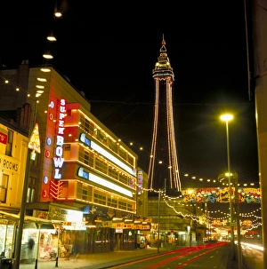 Blackpool Illuminations Prints: Blackpool illuminations, Blackpool, Lancashire, England, United Kingdom, Europe