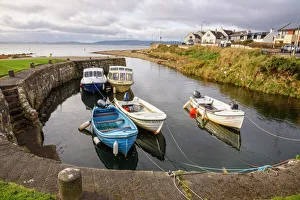 Blackwaterfoot harbour, Isle of Arran, North Ayrshire, Scotland, United Kingdom, Europe Blackwaterfoot harbour, Isle of Arran, North Ayrshire, Scotland, United Kingdom, Europe