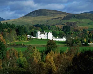 Blair Castle, Perthshire, Scotland, United Kingdom, Europe Blair Castle, Perthshire, Scotland, United Kingdom, Europe