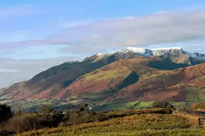 Prints of Blencathra (Saddleback), Lake District National Park, Cumbria, England, United Kingdom, Europe Cumbria Prints: Blencathra (Saddleback) Print, Lake District National Park