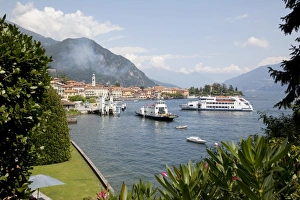Boats on Lake Como, Menaggio, Lombardy, Italian Lakes, Italy, Europe Boats on Lake Como, Menaggio, Lombardy, Italian Lakes, Italy, Europe