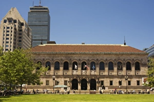 East Coast Travel Destinations Prints: Boston Public Library