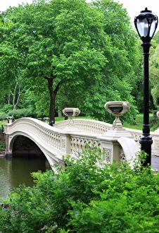 Bow Bridge, Central Park, Manhattan, New York City, New York, United States of America Bow Bridge, Central Park, Manhattan, New York City, New York, United States of America