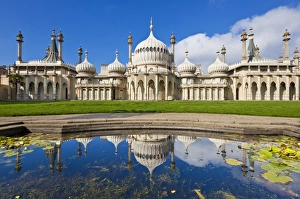 Brighton Royal Pavilion Print with Reflection