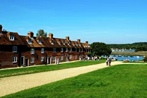 Bucklers Hard, maritime village theme park, alongside the Beaulieu River Bucklers Hard, maritime village theme park, alongside the Beaulieu River