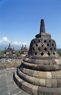 Borobudur Temple Indonesia Prints: Buddhist Temple, Borobudur, Java, Indonesia