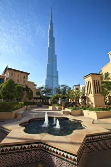 Burj Khalifa, the tallest man made structure in the world at 828 metres Burj Khalifa, the tallest man made structure in the world at 828 metres