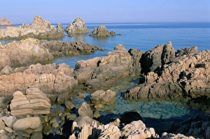 Sardinia Italy Beaches Prints: Cala Rossa